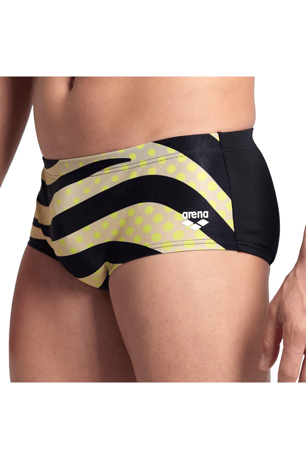 Multi Stripes Erkek Siyah Yüzücü Mayosu 007238510 — görsel 1