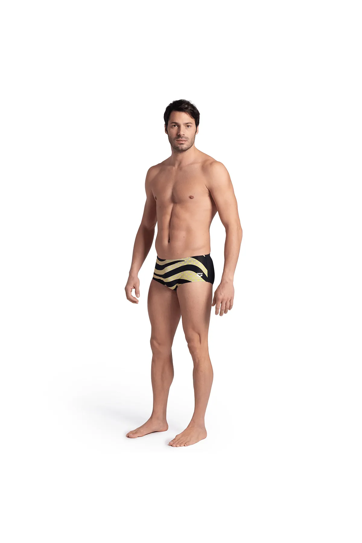 Multi Stripes Erkek Siyah Yüzücü Mayosu 007238510 — görsel 3