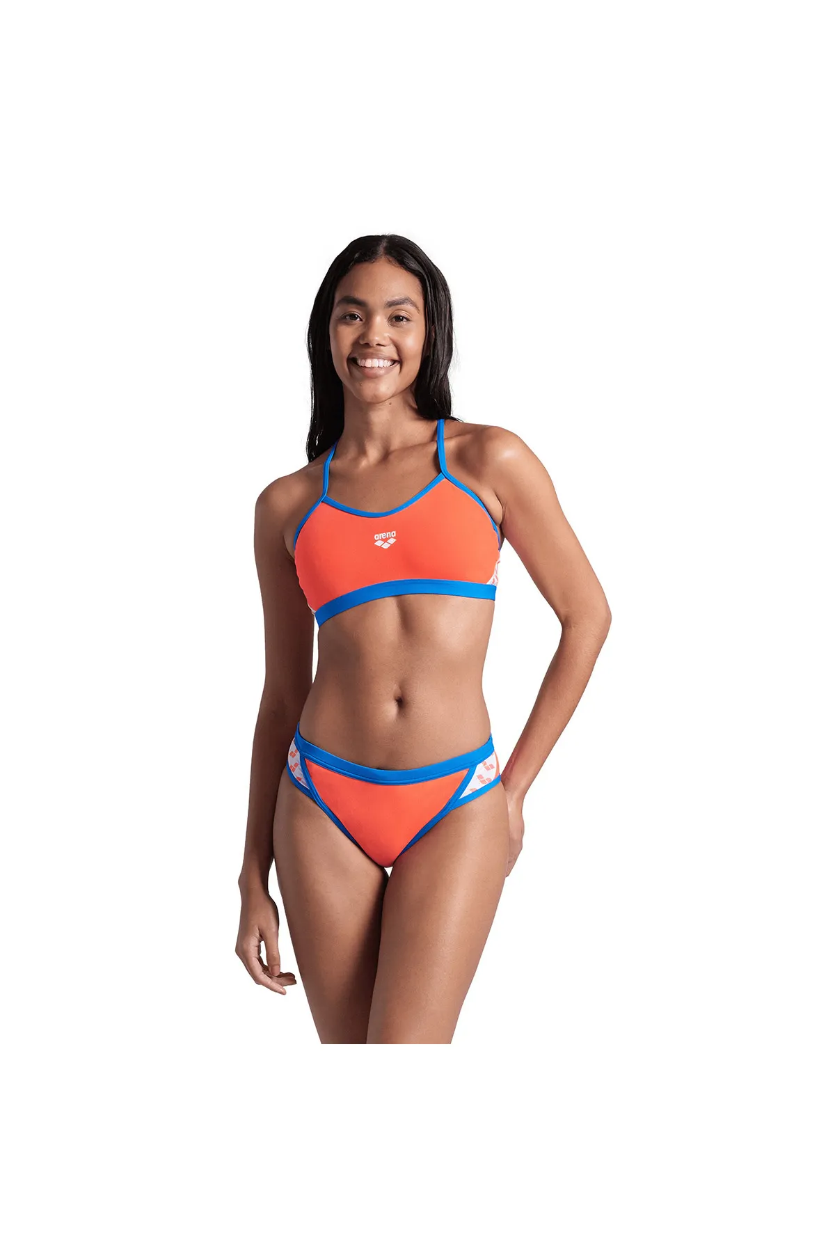 Icons Solid Kadın Pembe Yüzücü Bikini 005037980 — görsel 1