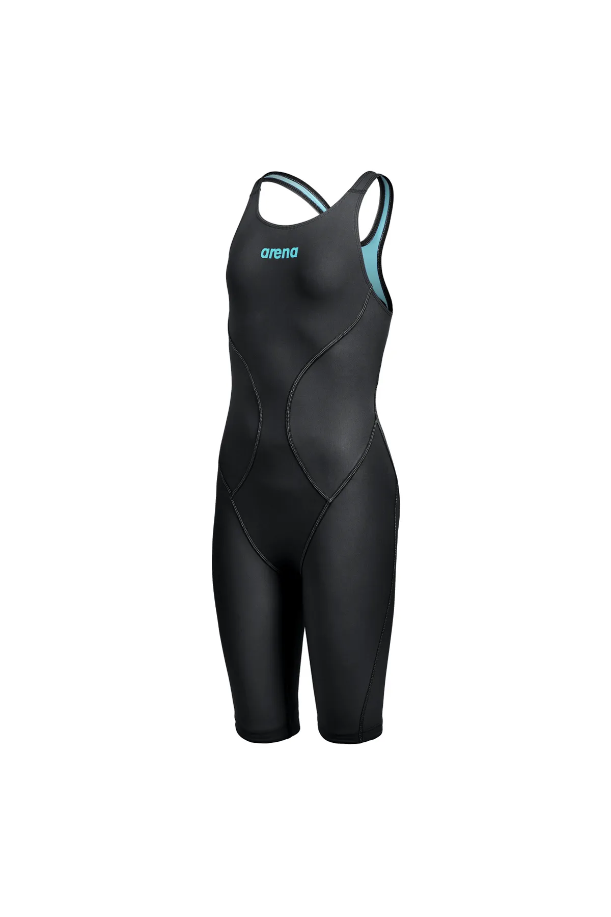 Powerskin Impulso Ob Jr Çocuk Siyah Yarış Mayosu 008605100 — görsel 1