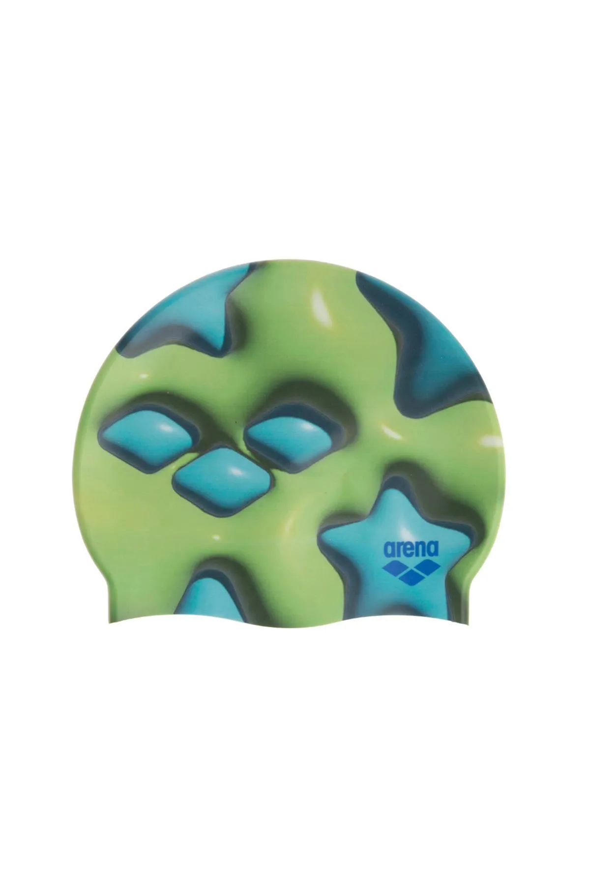 HD CAP STAR SHAPED SİLİKON YÜZÜCÜ BONESİ — görsel 1