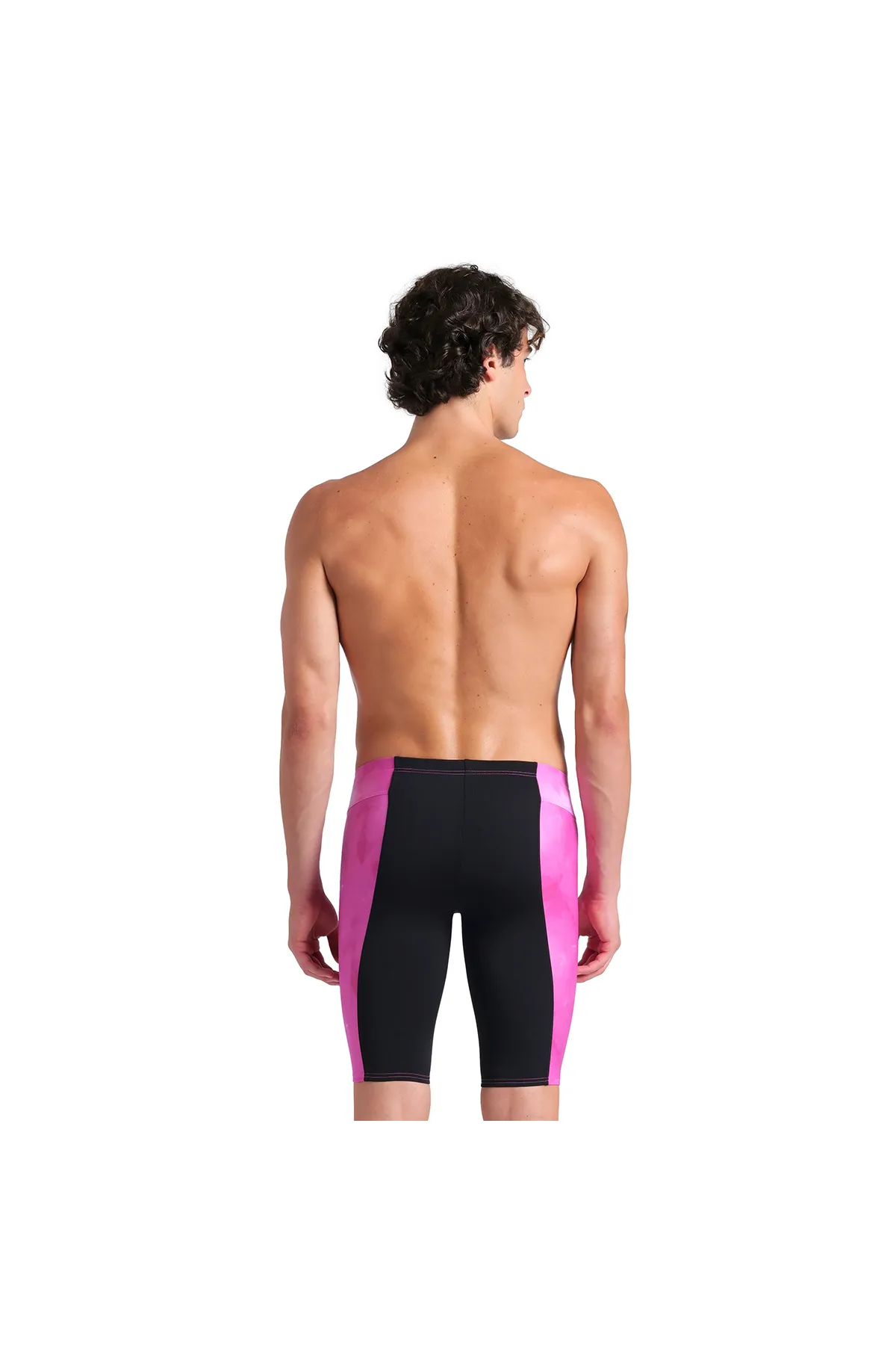 Swim Jammer Allover Print Erkek Pembe Yüzücü Mayosu 010056509 — görsel 6
