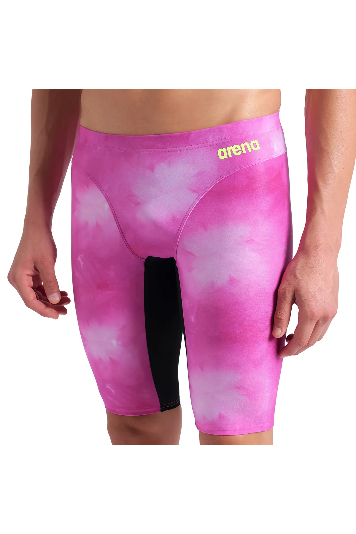 Swim Jammer Allover Print Erkek Pembe Yüzücü Mayosu 010056509 — görsel 1