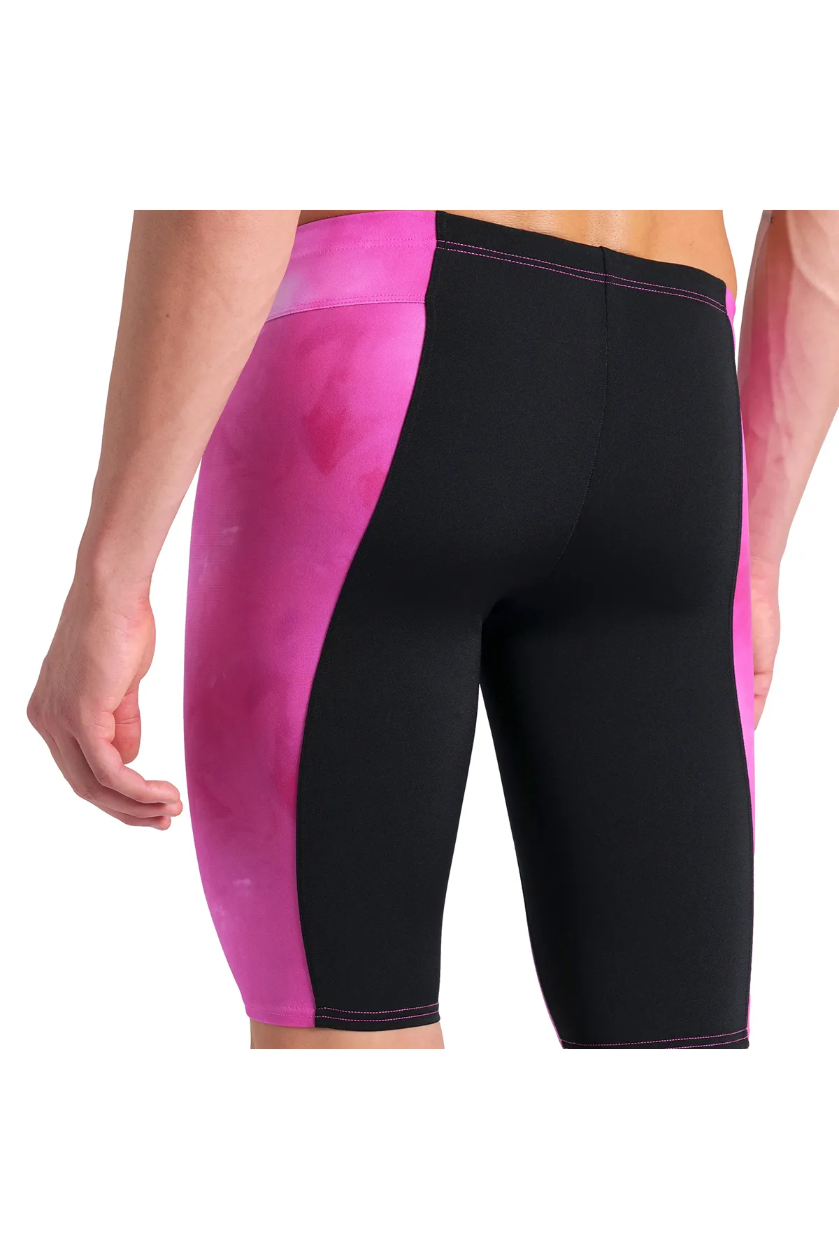 Swim Jammer Allover Print Erkek Pembe Yüzücü Mayosu 010056509 — görsel 4
