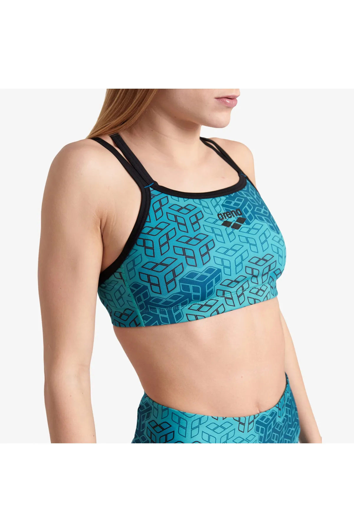 Seamless Tank Kadın Mavi Bra — görsel 3